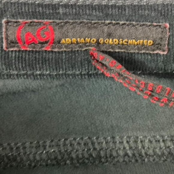 AG The Angel Boot Cut Black Corduroy Pants, size 27R - Picture 12 of 16